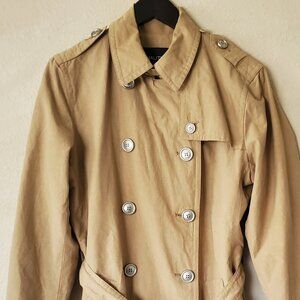 Nautica Women’s Collared Lined Trench Coat Size L
